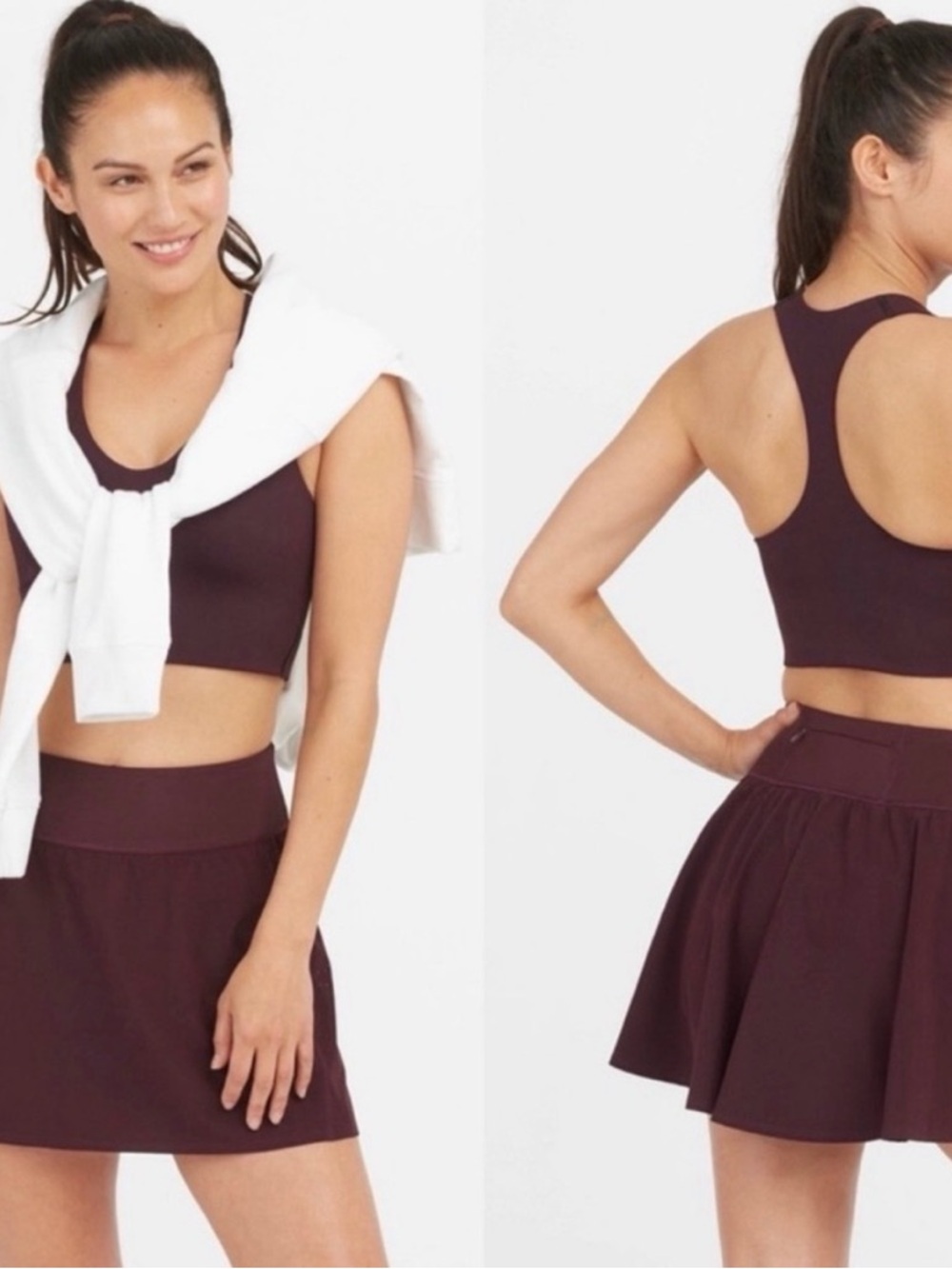 Spanx Plum Skort, Size L